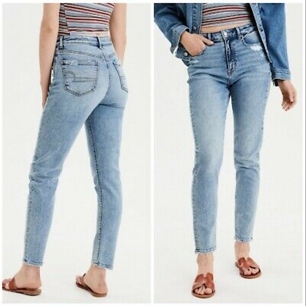 American eagle mom jeans